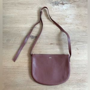 APC leather crossbody bag NWOT